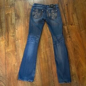 Gorgeous Miss Me Boot Jeans With 34" Inseam